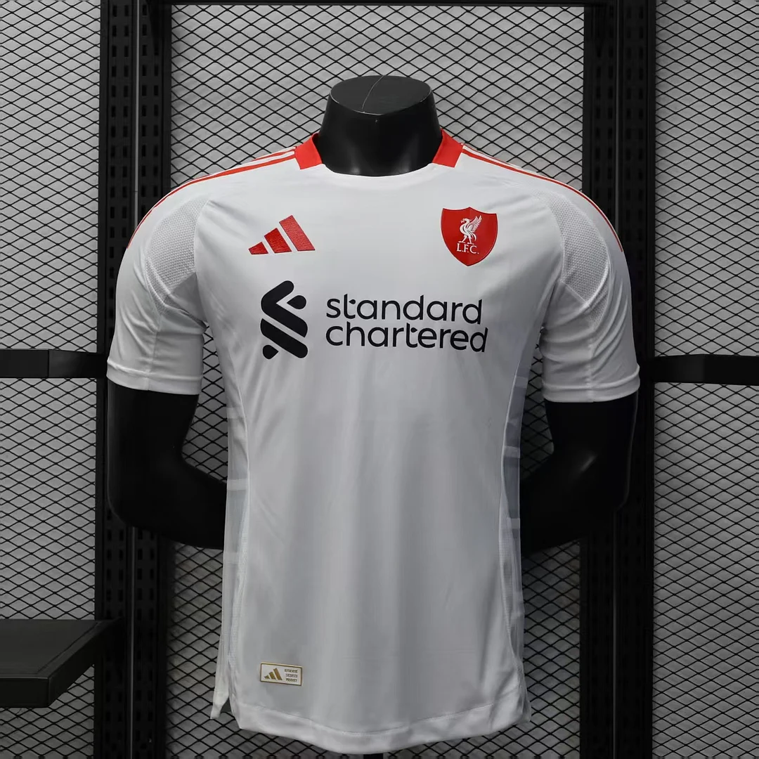 25/26 Liverpool Away Player Version Men's Football T-Shirt Thai Quality
