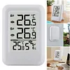 Wireless Weather Station Temperature and Humidity Monitor 100m Range for Desktop