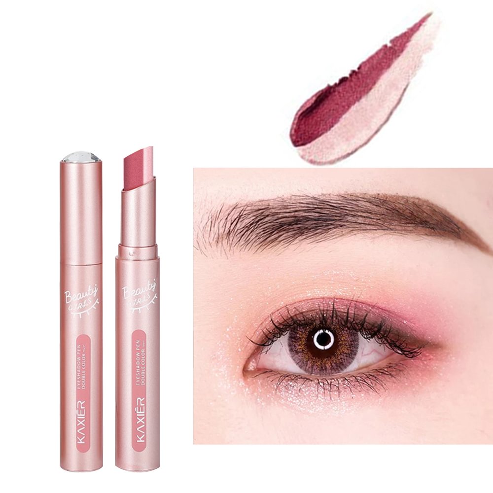 Shecustoms™ Gradient Two-color Lazy Eye Shadow Stick 