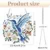 Bird DIY Diamond Painting Acrylic Special Shape Pendant Hanging Kit