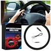 Heated Steering Wheel Cover Universal Steering Wheel Warmer for Cars Trucks Vans
