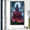 Bat Castle-11CT Stamped Cross Stitch 40*70cm/15.75*27.56in(Big Size) tapestrymarket