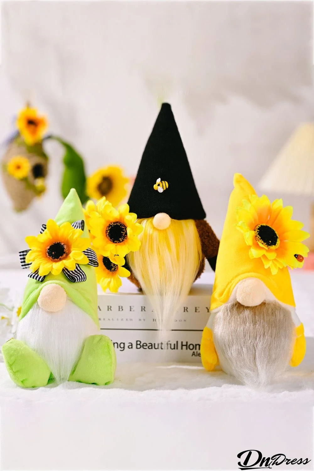 Random 3-Pack Sunflower Faceless Gnomes