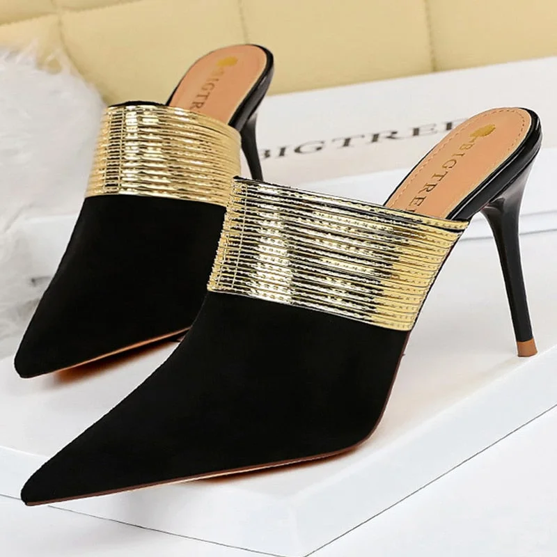 BIGTREE Shoes New Woman Pumps Rhinestone Shoes For Women Heels Wedding Shoes Elegant Party Shoes Women High Heels Lady Stiletto