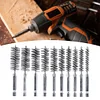 6/8/10/12 Pcs Stainless Steel Wire Brush 8mm-19mm Cleaning Brush Polishing Tool