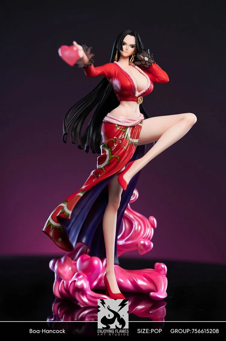 ENJOYING FLAMES Studio - One Piece series first bullet Boa Hancock 1/6  Statue(GK) (Adult 18+)