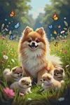 Luxury AB Velvet Diamond Painting Kit - Dogs