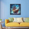 Diamond Painting-DIY Full Round Drill Maritime Sailing