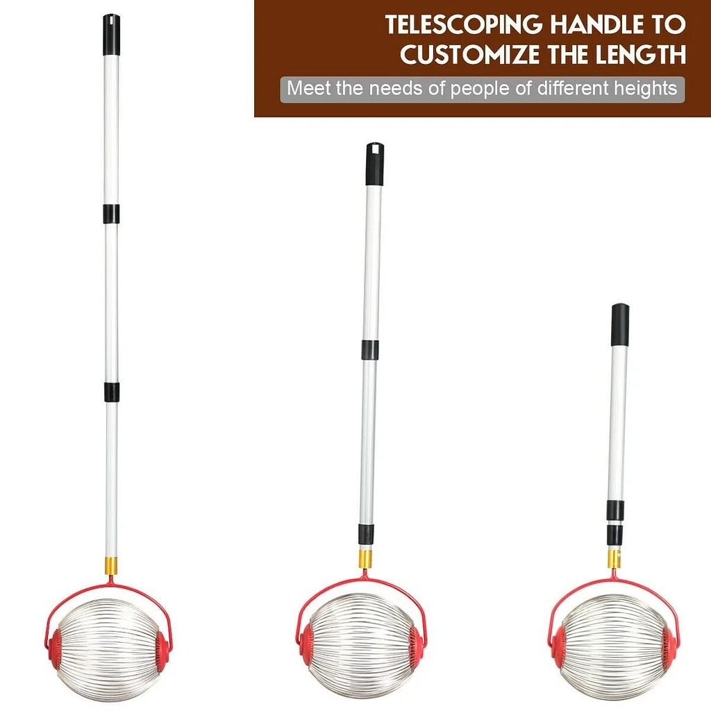 Garden Weasel Medium Rolling Nut Gatherer Picker Collector