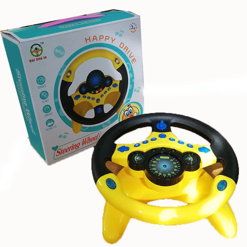 Steering Wheel Toy/ Kids Back Seat Car Souding Steering Wheel Toy Gift