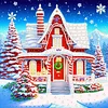 Diamond Painting-DIY Crystal Rhinestone Christmas Town