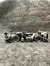Tamiya 4WD Modified Jedi Chariot Pure Hand-painted Black Silver Gray Mirror Customization FMA Chassis Racing