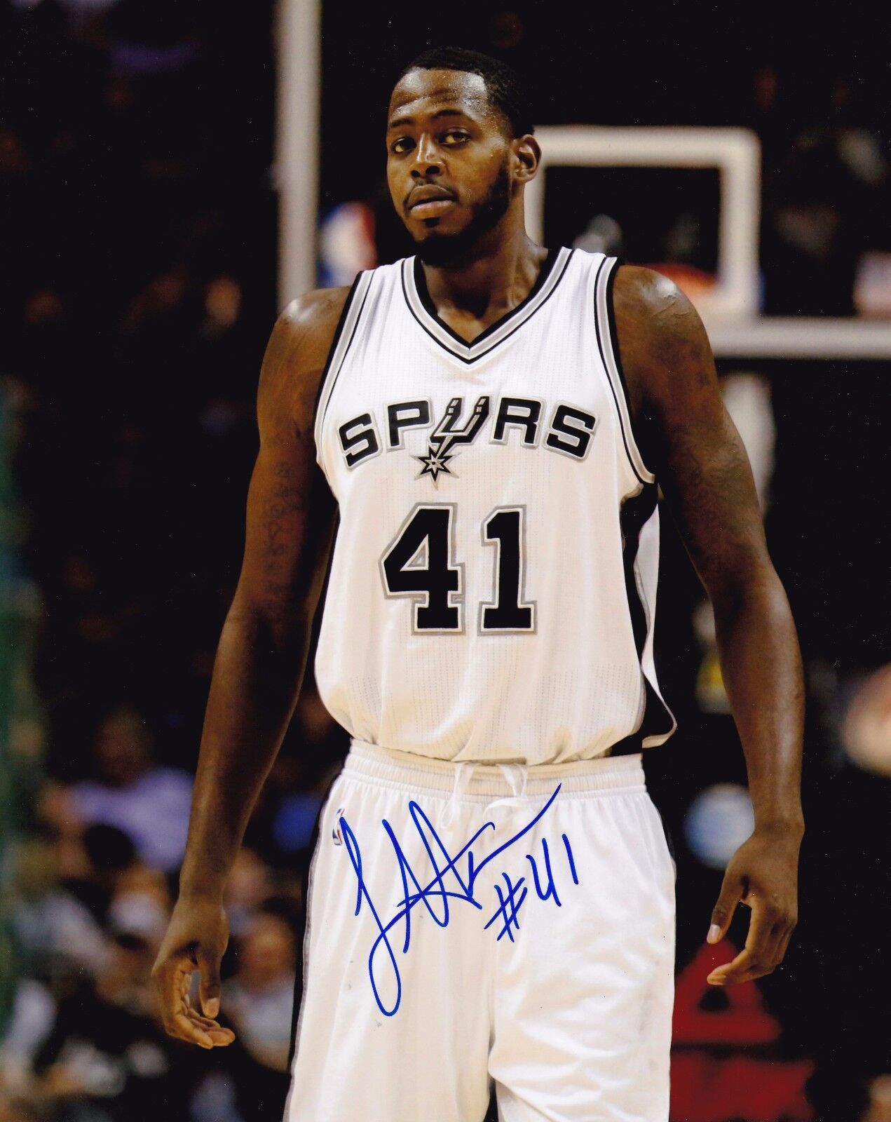 JaMychal Green autographed 8x10 San Antonio Spurs  Shipping