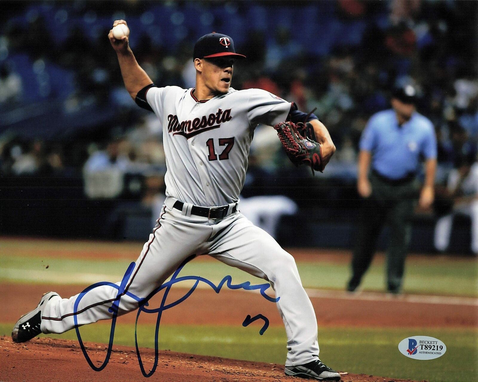 Jose Berrios signed 8x10 Photo Poster painting BAS Beckett Minnesota Twins Autographed