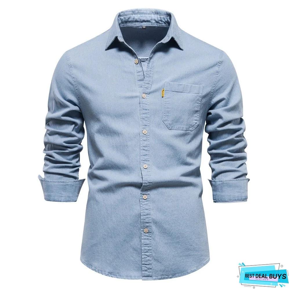 James Denim Shirt For Men