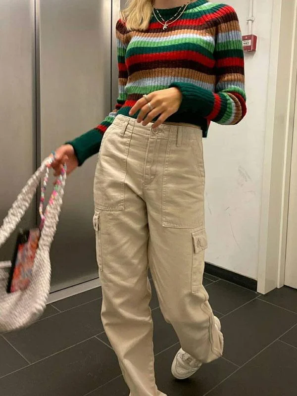 Low waist pocket trouser