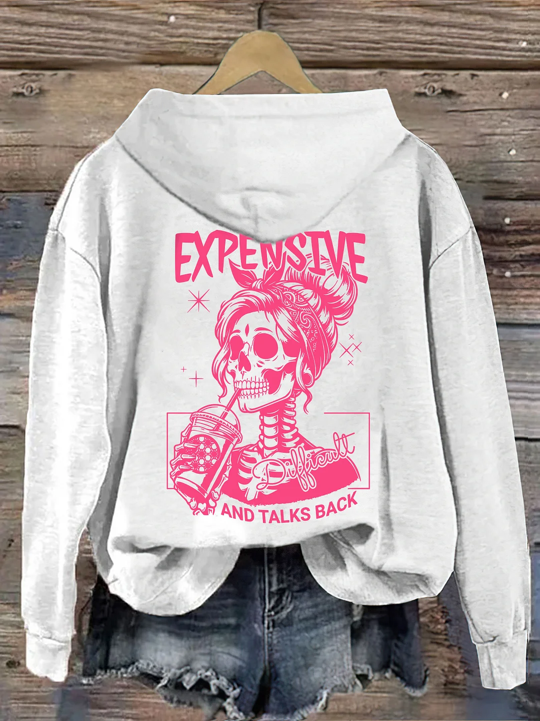 Expensive Difficult And Talks Back Hoodie