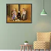 Old Couple-11CT Stamped Cross Stitch 40*30cm(Brand)