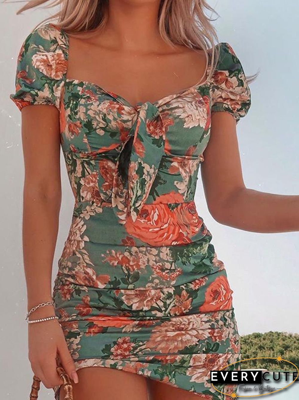 Fashion Sweet Print Dress