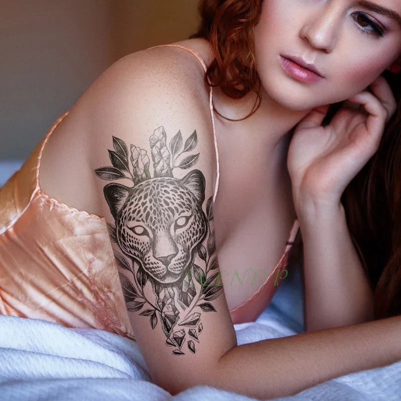 Waterproof Temporary Tattoo Sticker Tribal totem old school fake tatto flash tatoo tatouage Stickers hand arm for girl women men