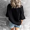 Gioiacombo&trade; Nuovo top estivo a maniche corte con scollo a V