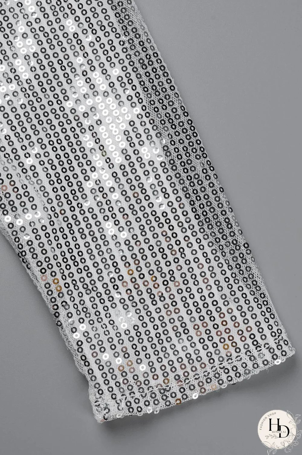 Red Fashion Solid Sequins Patchwork O Neck Outerwear