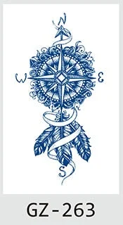 Temporary Tattoos Stickers Geometry Flower Snake Scorpion Juice Ink Lasting Waterproof Arm Chest Waist Hip Realistic Fake Tatoo