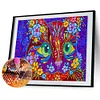 Diamond Painting-DIY Crystal Rhinestone Cat