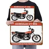 Kawasaki Motorcycle - Metal Tin Signs(8*12Inch/12*16Inch) - Garage&Transport