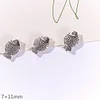 Antique Silver Butterfly Letters Alloy Beads DIY Jewelry