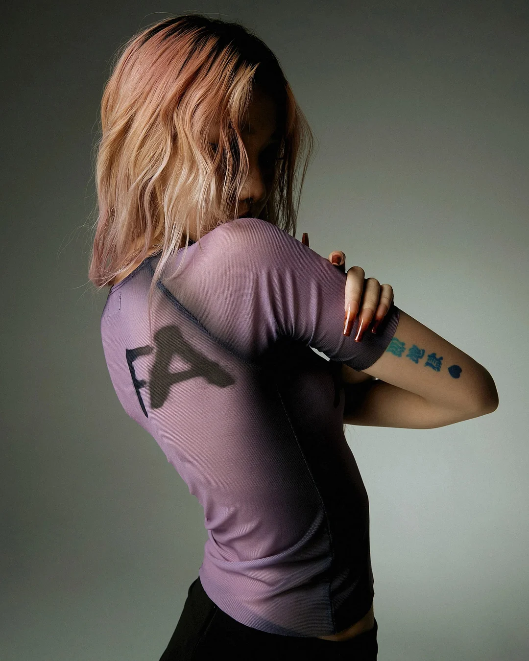 Brownm Heavenly Angels Sheer Top