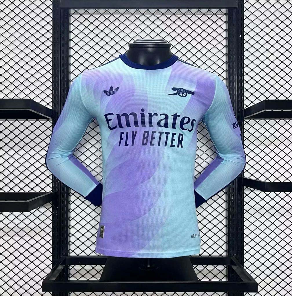2024-2025 Long Sleeve Players Version Third Away Home Football Shirt 1:1 Thai Quality