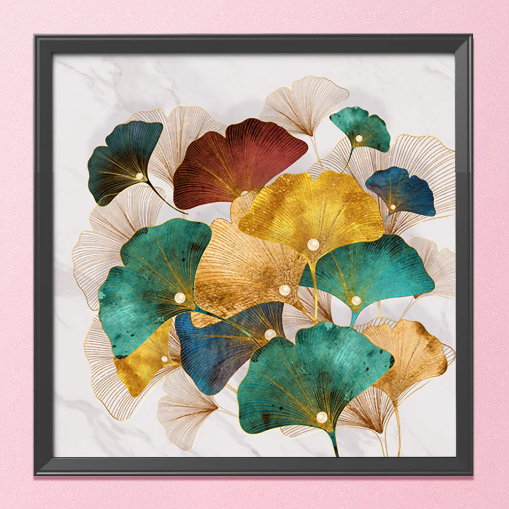 11ct Stamped Cross Stitch - Ginkgo Leaf(50*50cm)