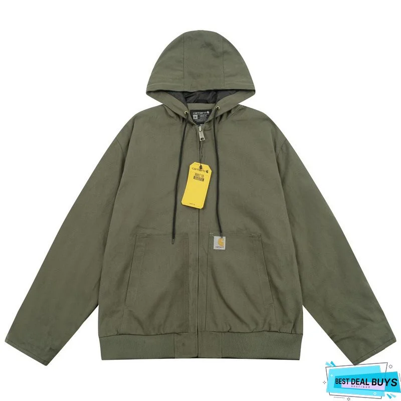 Loose Solid Color Long Sleeve Padded Velvet Jacket Women