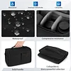 DSLR-Kameratasche, Fototasche f&uuml;r Spiegelreflexkamera, Wasserdicht Fotorucksack, SLR Kamerarucksack, Kameraeinsatztasche, mit Variabler Inneneinteilung, Gepolsterte Tasche(Schwarz)