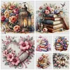 (Multi-Style) Flowers Heart-11CT Stamped Cross Stitch 40*40cm/15.75*15.75in