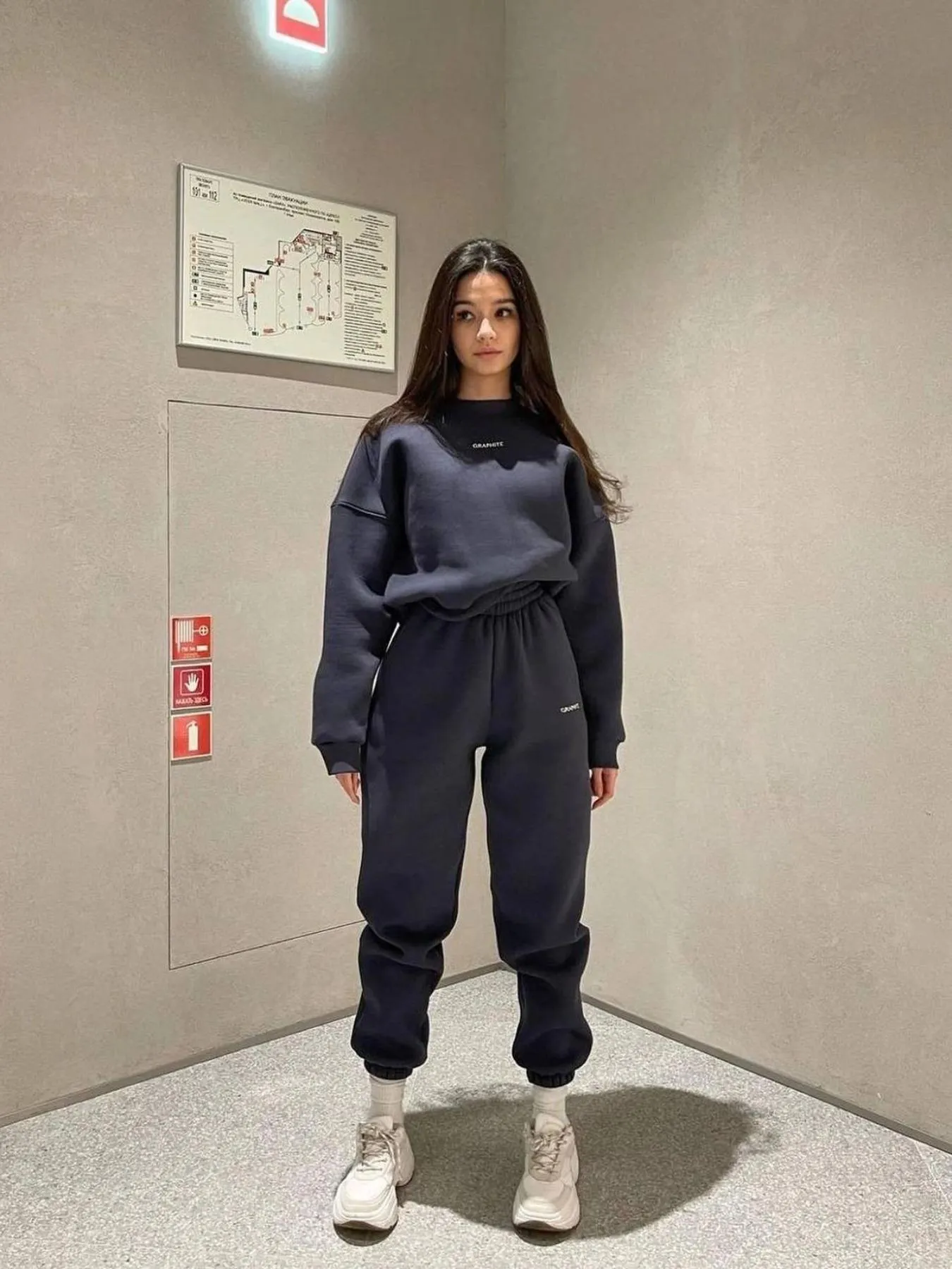 Solid Color Jogger Activewear Tracksuits