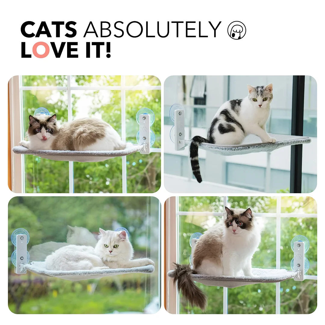 😻HOT SALE 50% OFF-Foldable Cat Window Hammock