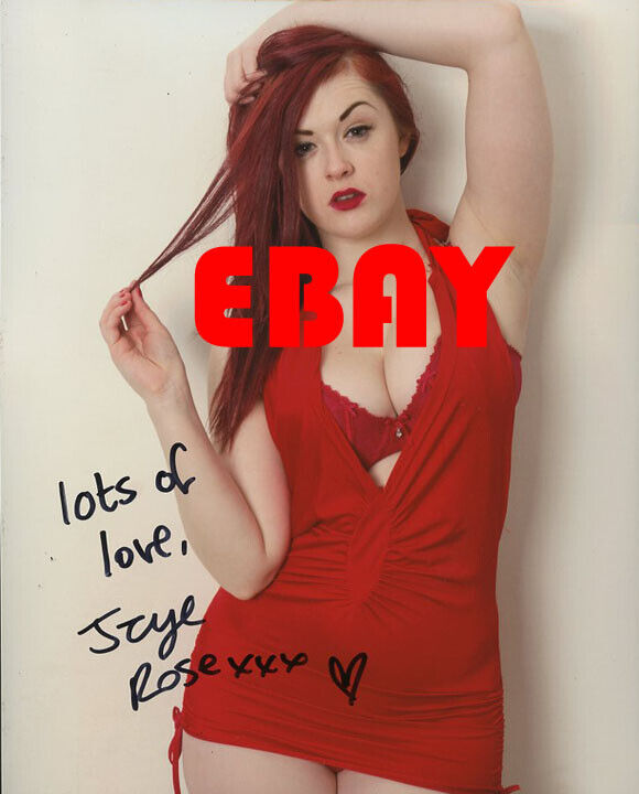 Jaye Rose Adult film star Porn actress signed autograph sexy Photo Poster painting COA K1