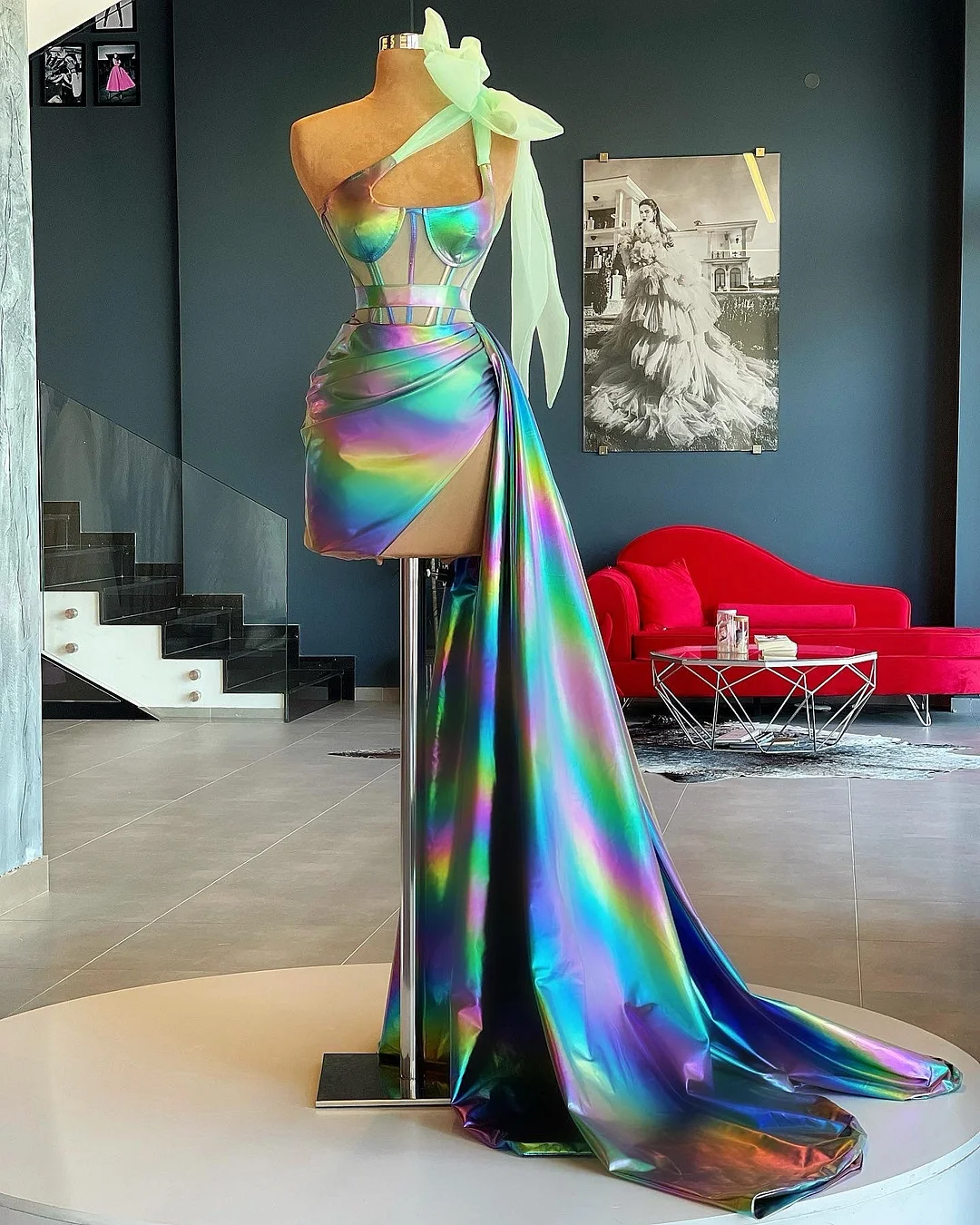 Holographic Party Dress