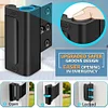 Home Security Door Lock Childproof Reinforcement Safety Latch Aluminum Alloy