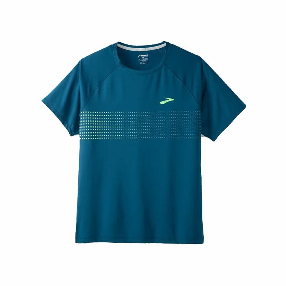 Men&rsquo;s Short Sleeve T-Shirt Brooks Atmosphere  2.0 Cyan