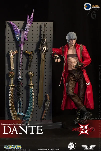 PRE-ORDER Asmus TOYS DMC300V2 & DMC300V2LUX THE DEVIL MAY CRY SERIES DANTE (DMC III) Action Figure