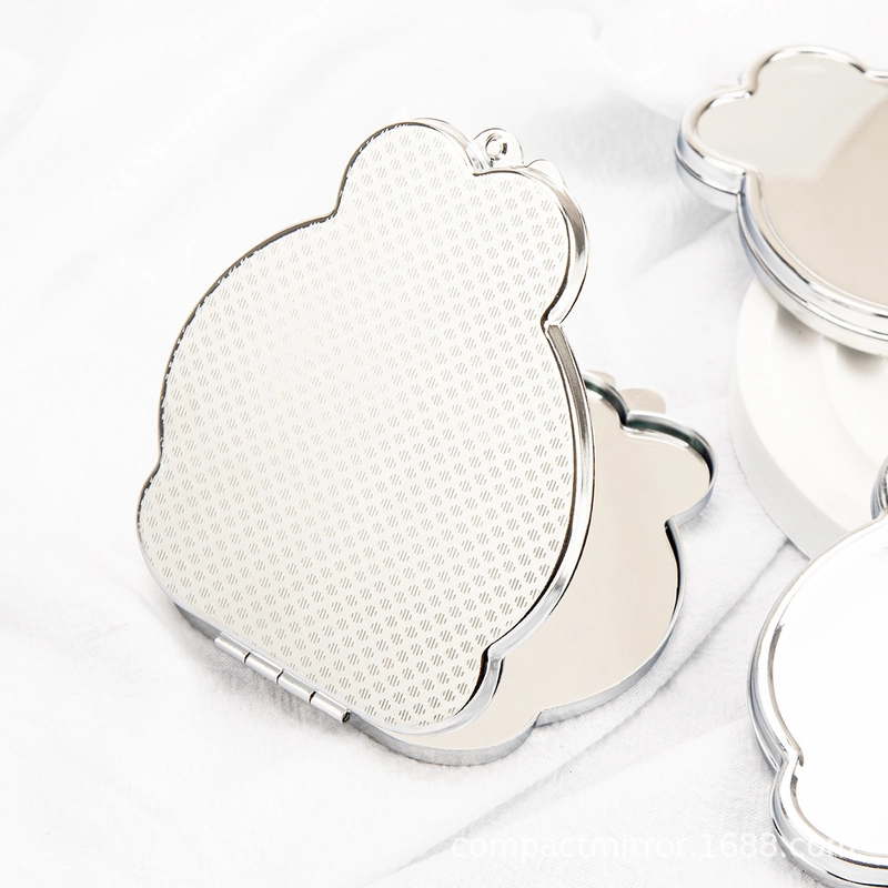 Minimalist Geometric Pu Leather Glass Iron Mirror 1 Piece