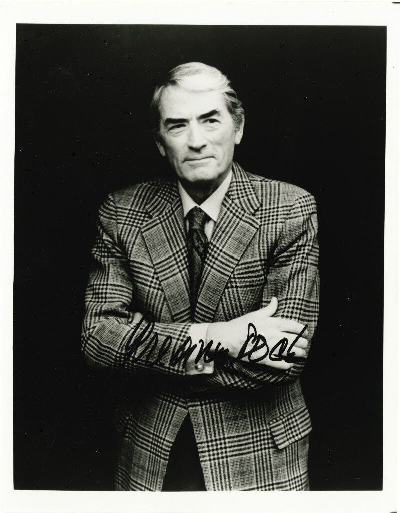 GREGORY PECK Signed Photo Poster paintinggraph - Film Star Actor - preprint