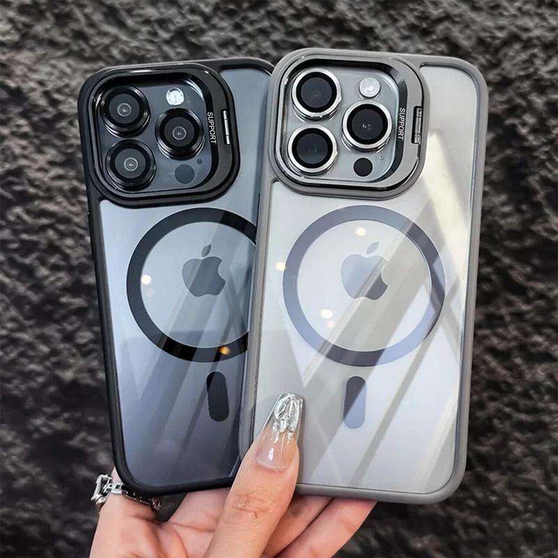 Shockproof Mag Safe Case For iPhone 16 Pro Max 15 14 13 12 11 Camera Lens Cover 4