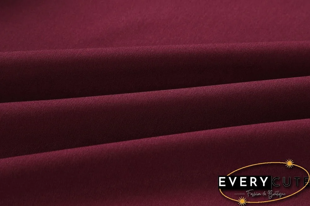 Wine Sleeveless Wide Leg Jumpsuit