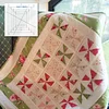 Twist Pinwheel Quilt Template -With Instructions