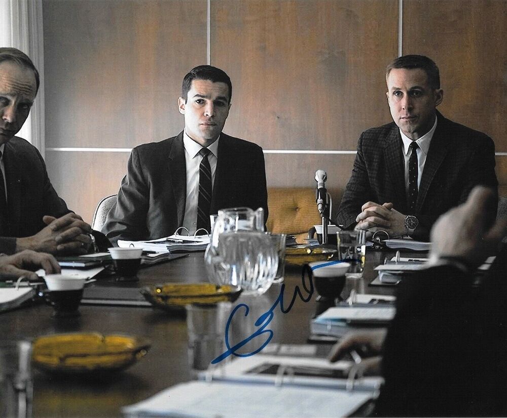 * CHRISTOPHER ABBOTT * signed 8x10 Photo Poster painting * FIRST MAN * * 2