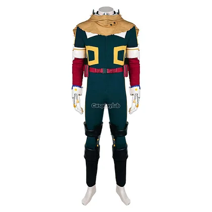 Midoriya Izuku Jumpsuit Outfits Cosplay Costume